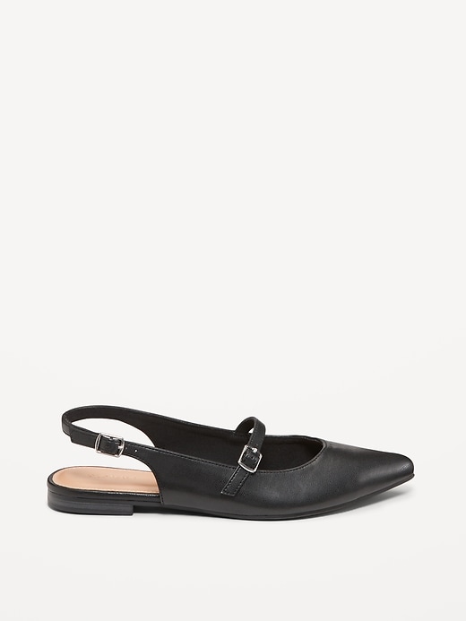 Image number 4 showing, Slingback Mary Jane Flats