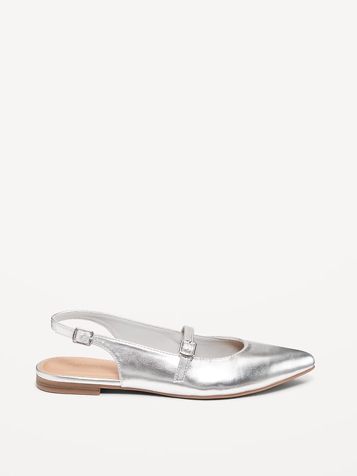 Image number 7 showing, Slingback Mary Jane Flats