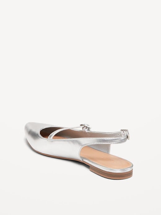 Image number 8 showing, Slingback Mary Jane Flats