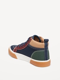 View large product image 4 of 4. High-Top Canvas Sneakers for Boys