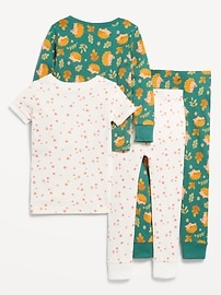 Image number 2 showing, Snug-Fit Pajama 4-Piece Set for Toddler & Baby
