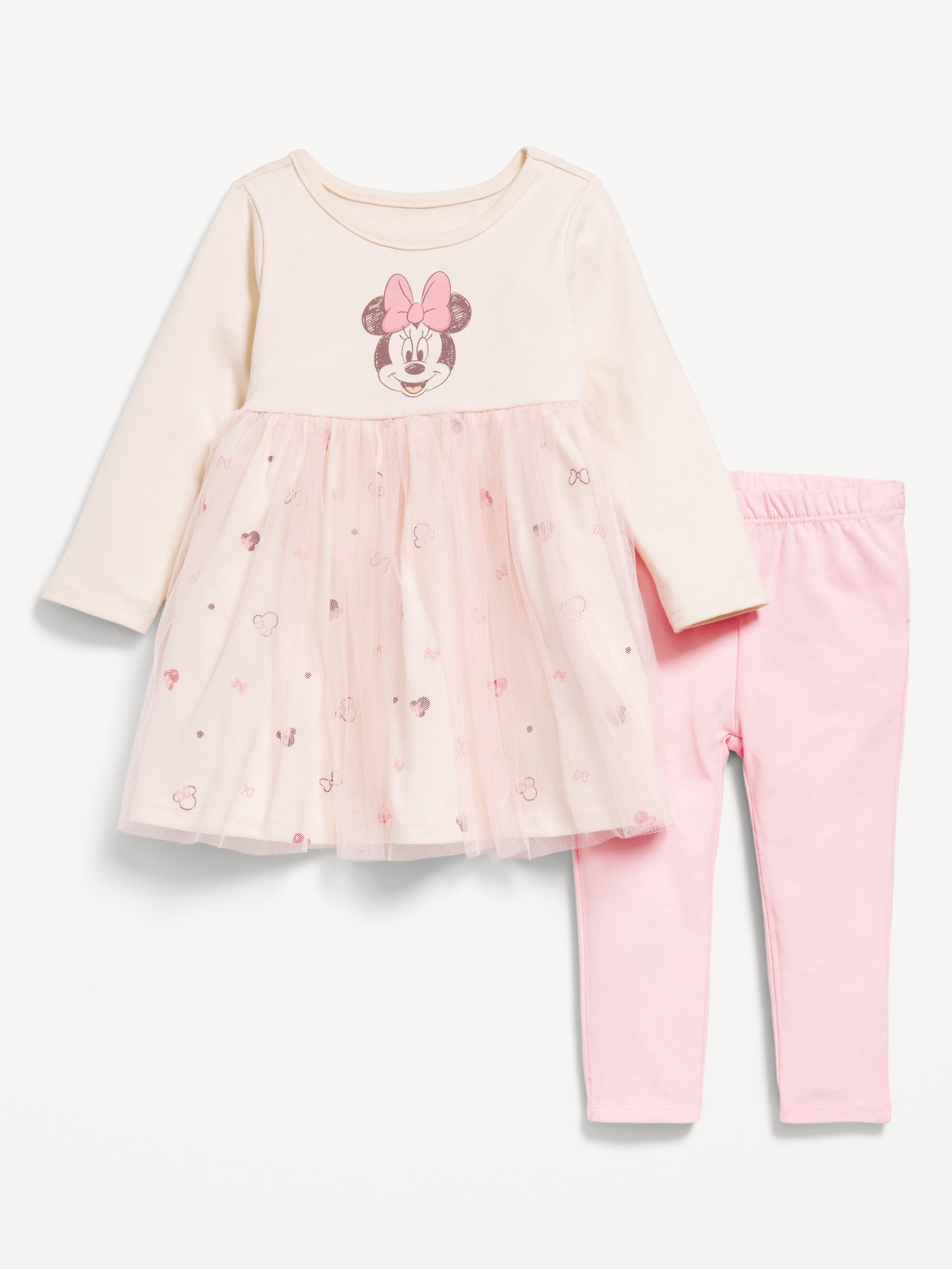 Disney© Minnie Mouse Dress and Leggings Set for Baby