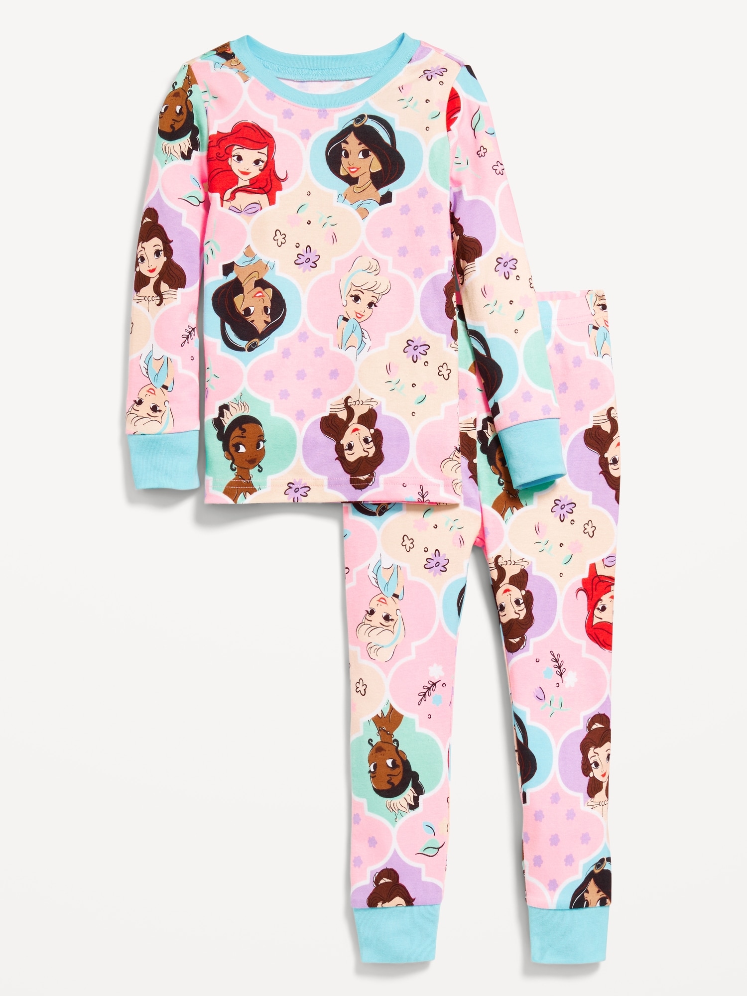 Disney© Princesses Snug-Fit Pajama Set for Toddler & Baby | Old Navy