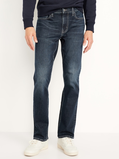 Straight 360° Tech Stretch Performance Jeans - Dark Wash