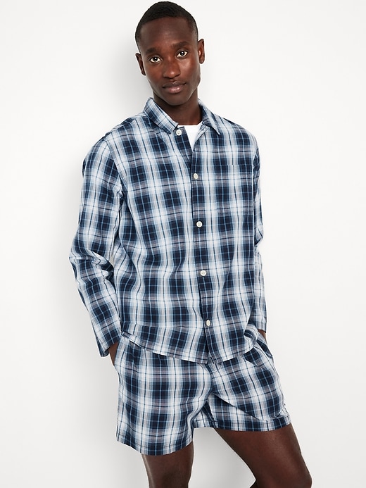 Image number 3 showing, Poplin Pajama Short Set