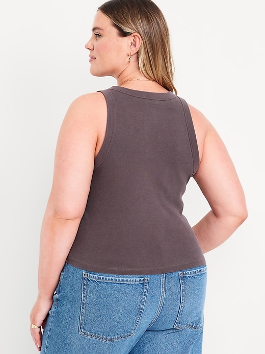 Image number 8 showing, Snug Crop Tank Top