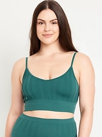 View large product image 5 of 8. Seamless Longline Bralette