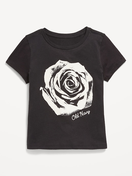 View large product image 1 of 1. Short-Sleeve Logo-Graphic T-Shirt for Girls