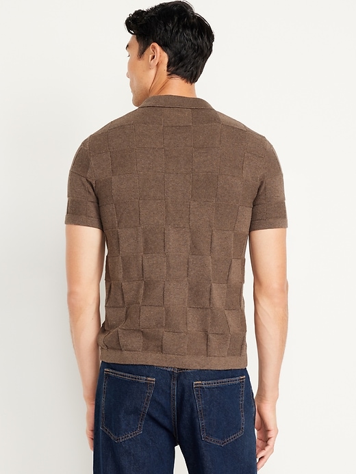 Image number 2 showing, Textured Button-Down Sweater