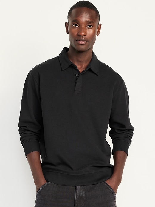 Image number 1 showing, Heavyweight Twill Polo