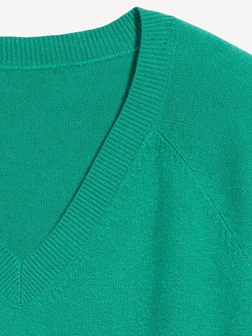 Image number 6 showing, SoSoft Loose V-Neck Sweater