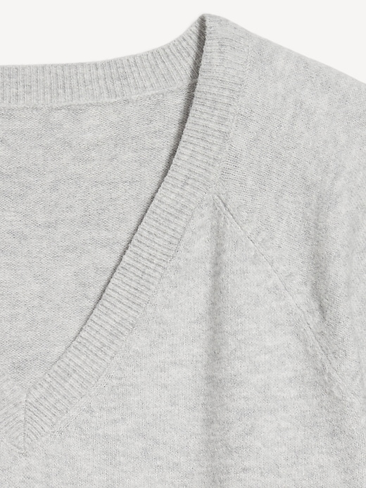 Image number 6 showing, SoSoft Loose V-Neck Sweater