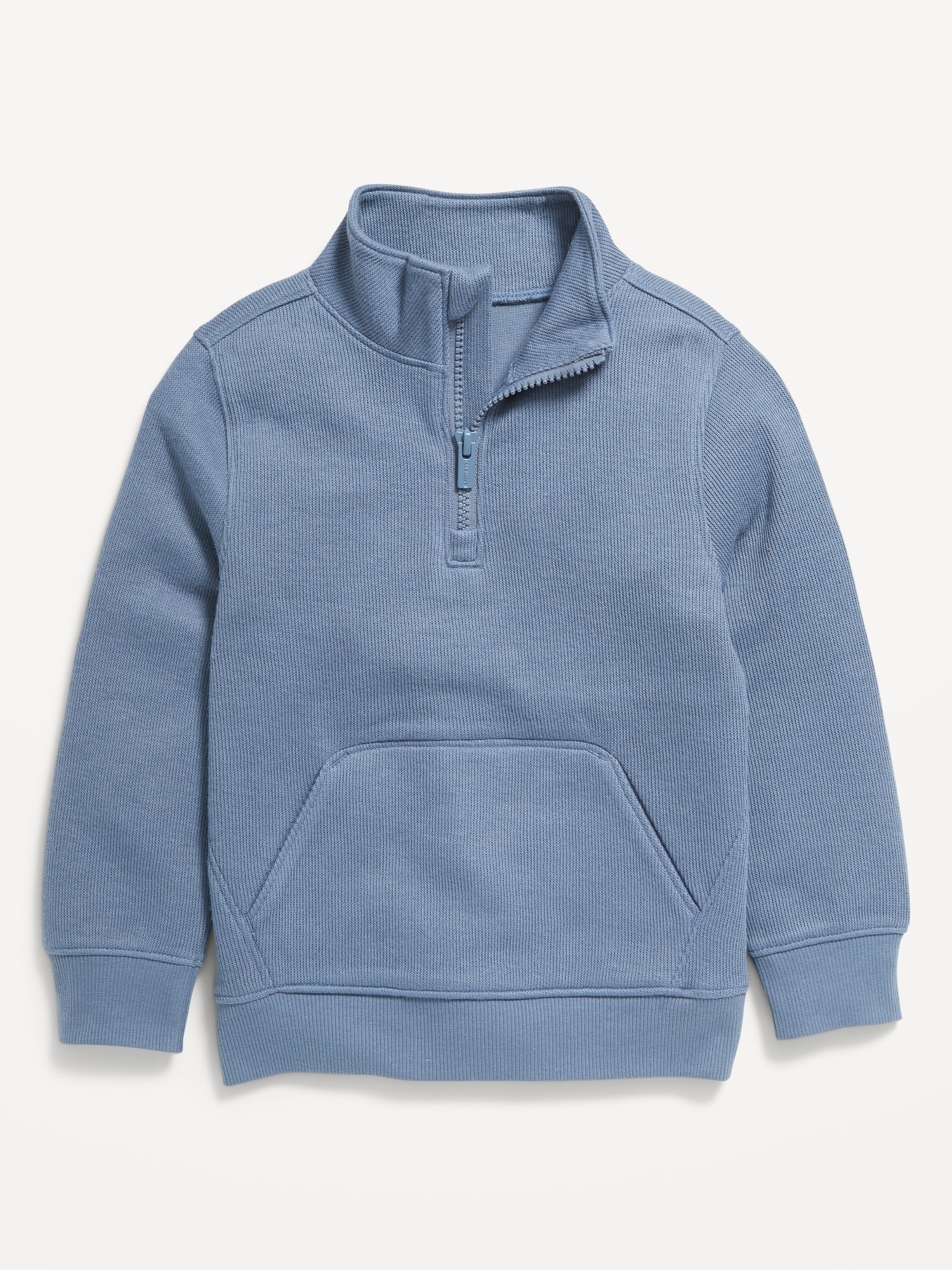 French Rib Quarter-Zip Sweater for Toddler Boys