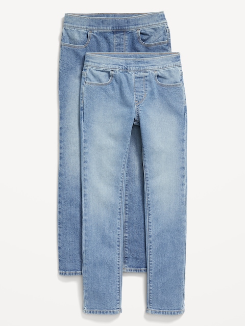 Wow Skinny Pull-On Jeans 2-Pack for Girls - Light Wash Pack