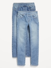Image number 1 showing, Wow Skinny Pull-On Jeans 2-Pack for Girls