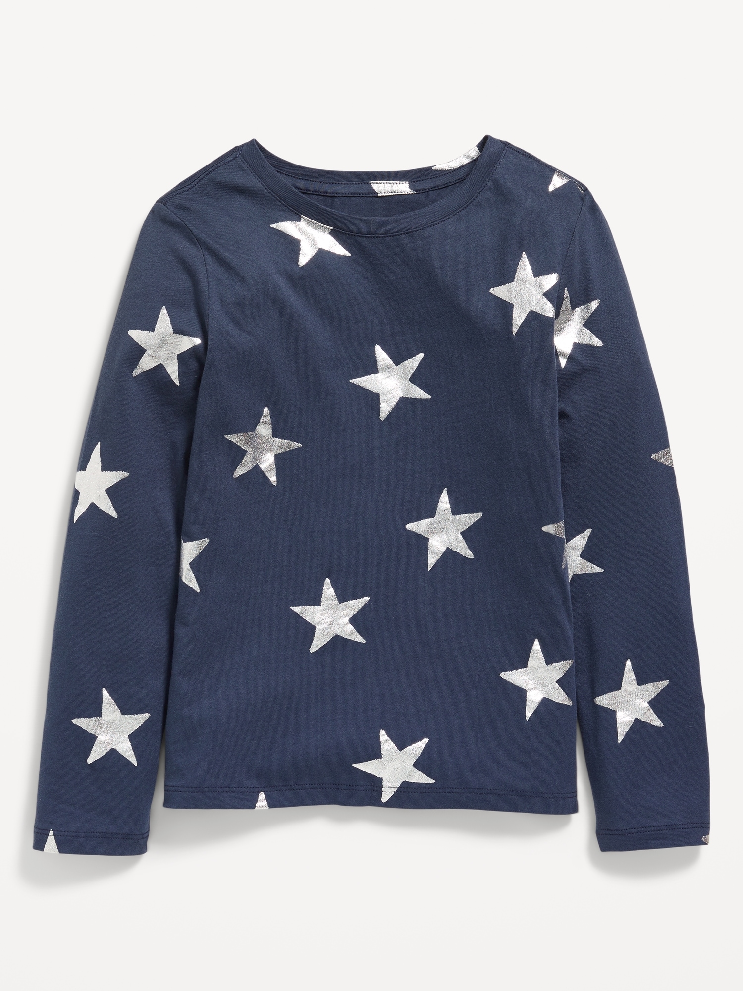 Softest Printed Long-Sleeve T-Shirt for Girls