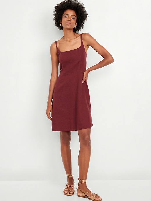 Fit Flare Cami Mini Dress