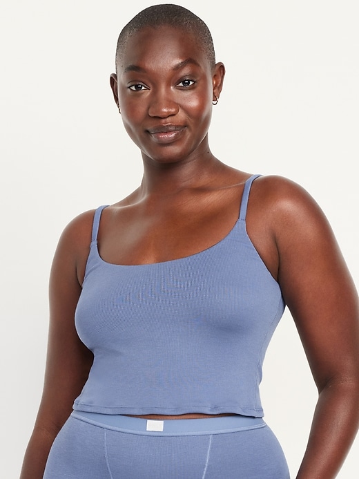 Image number 5 showing, Rib-Knit Brami Top