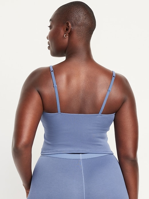 Image number 6 showing, Rib-Knit Brami Top