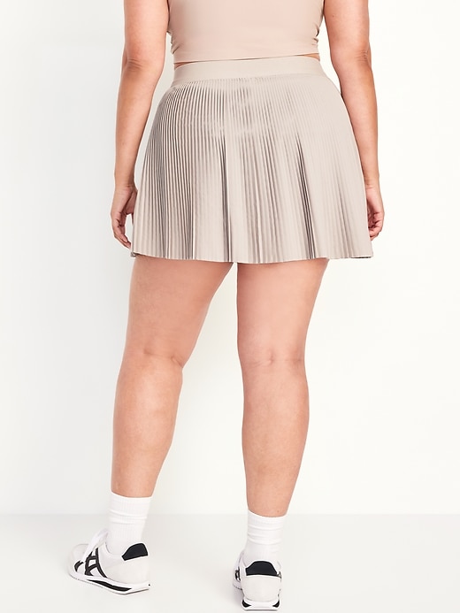 Image number 7 showing, Extra High-Waisted StretchTech Micro-Pleated Skort