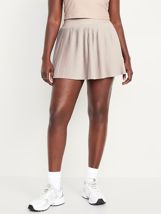 Image number 4 showing, Extra High-Waisted StretchTech Micro-Pleated Skort