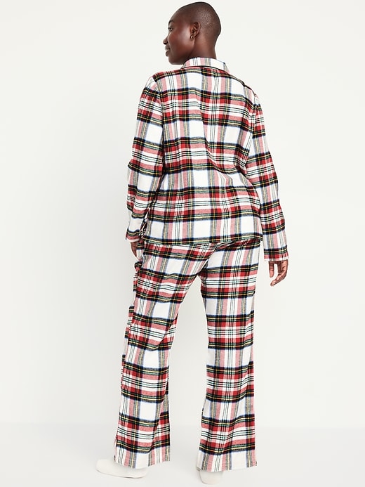 Image number 6 showing, Flannel Pajama Set for Women