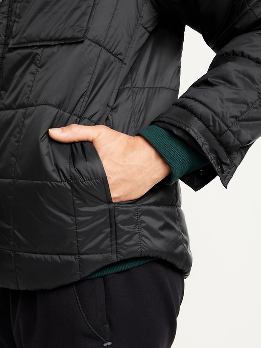 Image number 4 showing, Water-Resistant Quilted Shacket