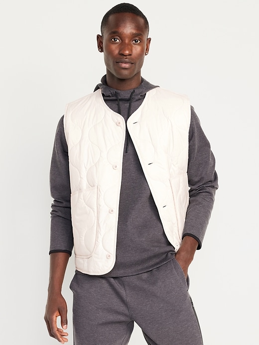 Image number 1 showing, Quilted Liner Vest