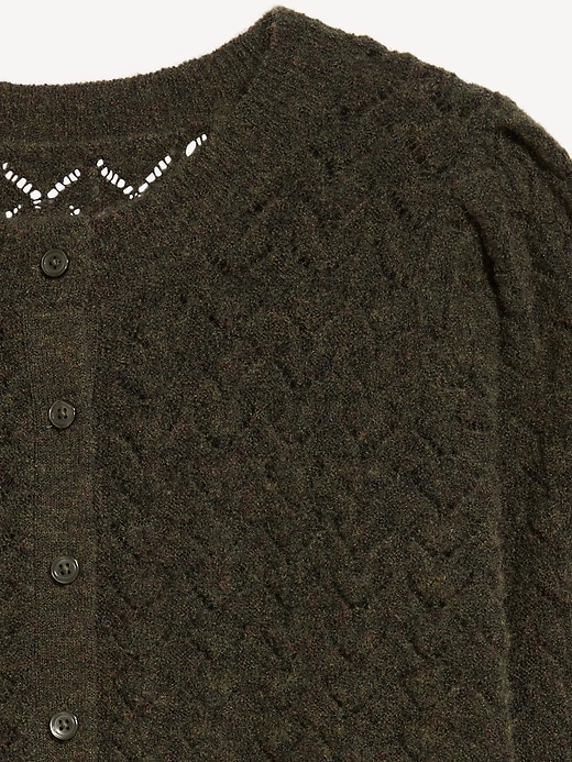 Image number 6 showing, Pointelle Cardigan