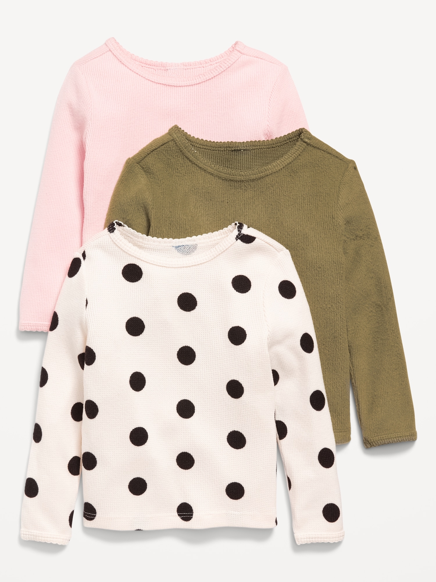 Baby Girls Thermal Tops Old Navy