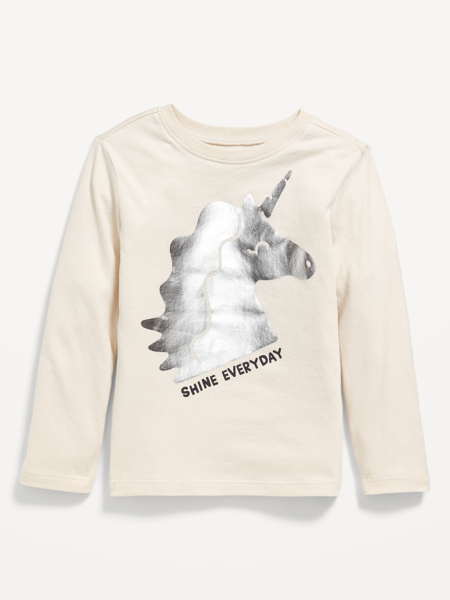 Long-Sleeve Graphic T-Shirt for Toddler Girls