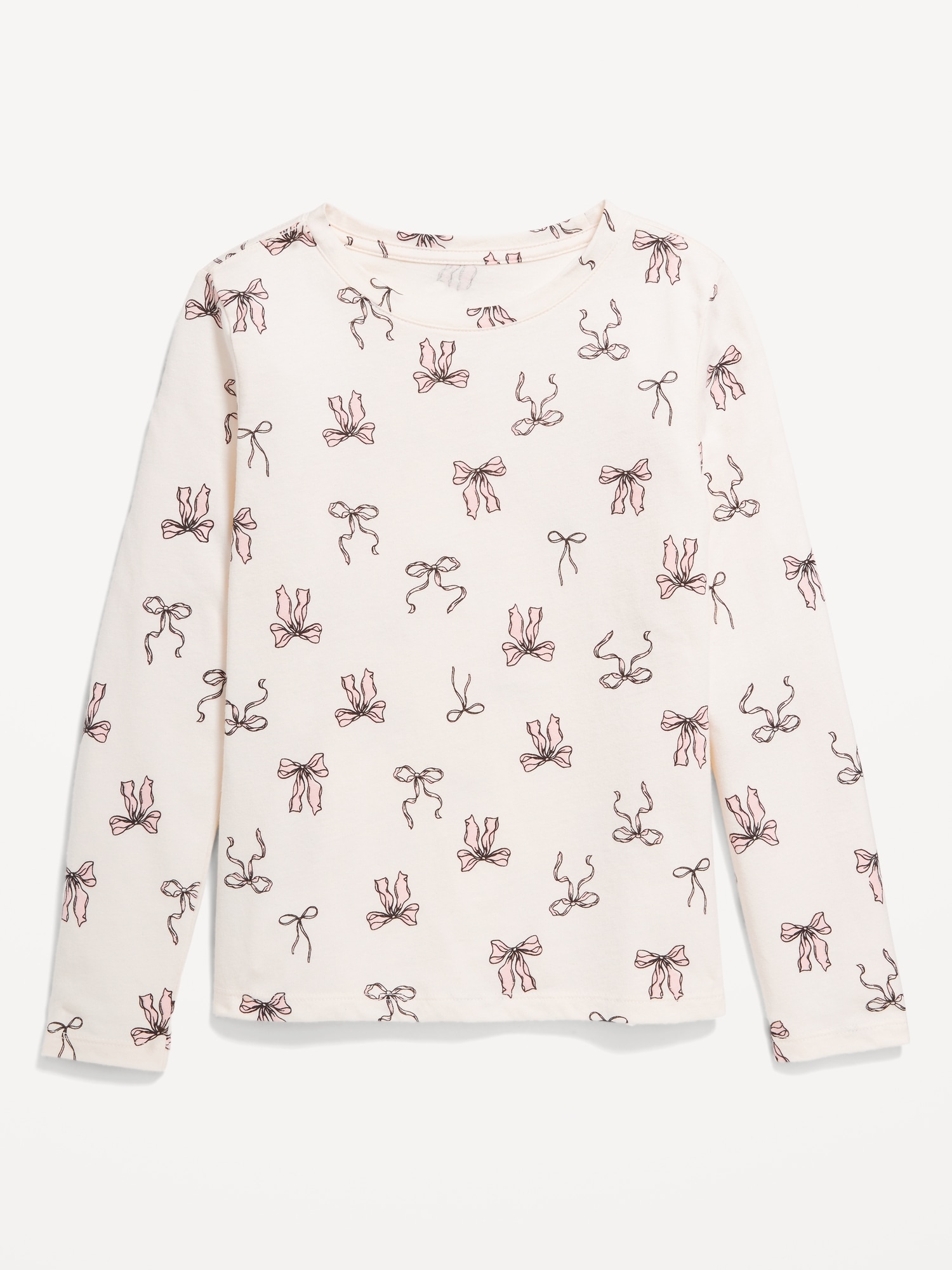 Softest Long-Sleeve Printed T-Shirt for Girls