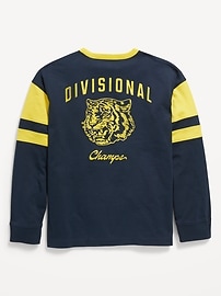 View large product image 3 of 3. Oversized Graphic Long-Sleeve T-Shirt for Boys