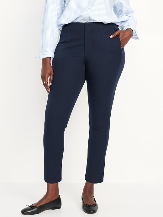 Image number 5 showing, Extra High-Waisted Polished Pixie Skinny Pants