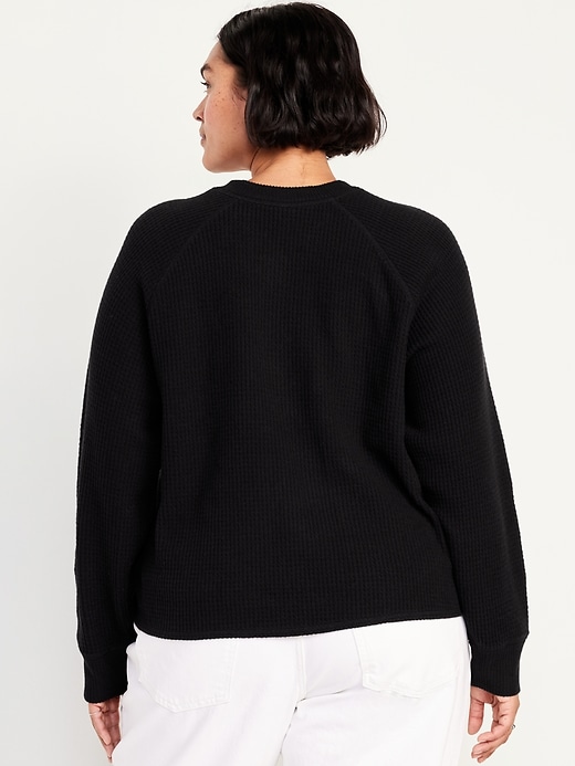 Image number 8 showing, Cozy Thermal-Knit Henley