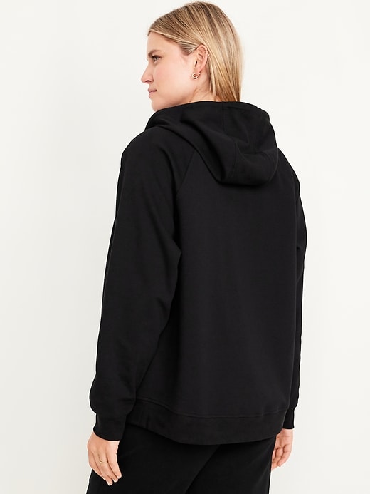 Image number 4 showing, Maternity Dynamic Fleece Full-Zip Hoodie