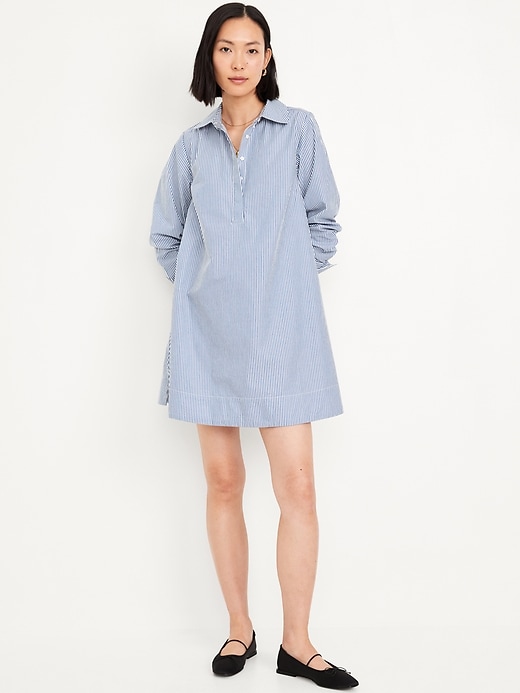 Image number 1 showing, Loose Mini Shirt Dress