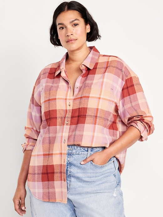 Image number 7 showing, Button-Down Flannel Tunic