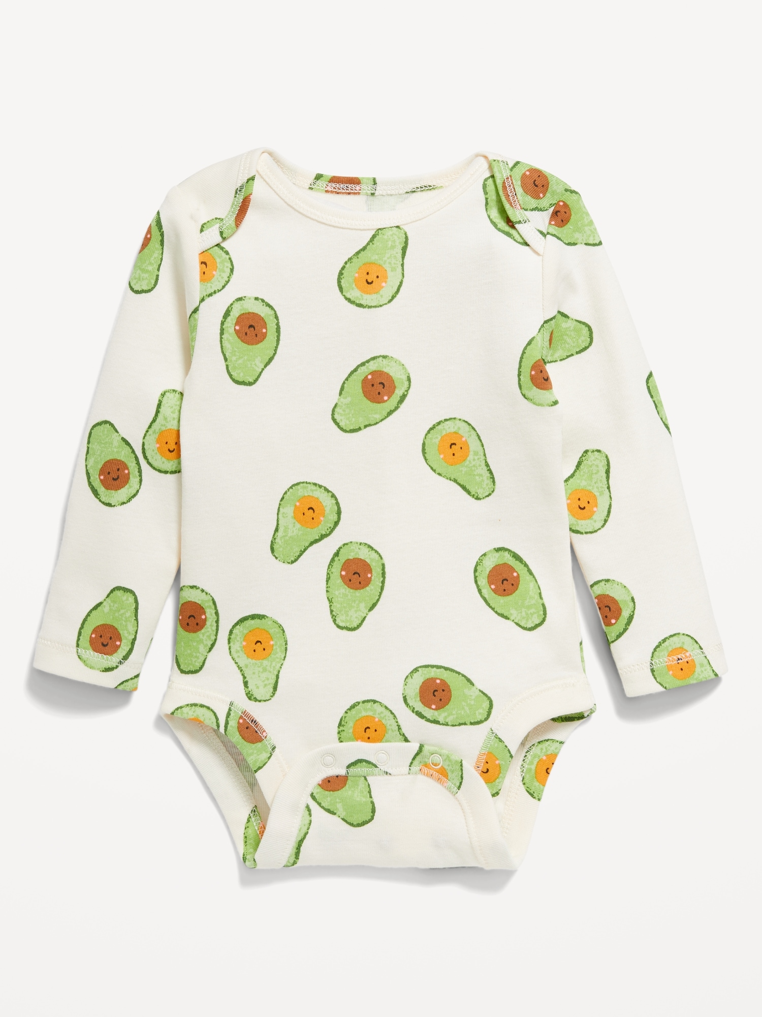 Long-Sleeve Printed Bodysuit for Baby