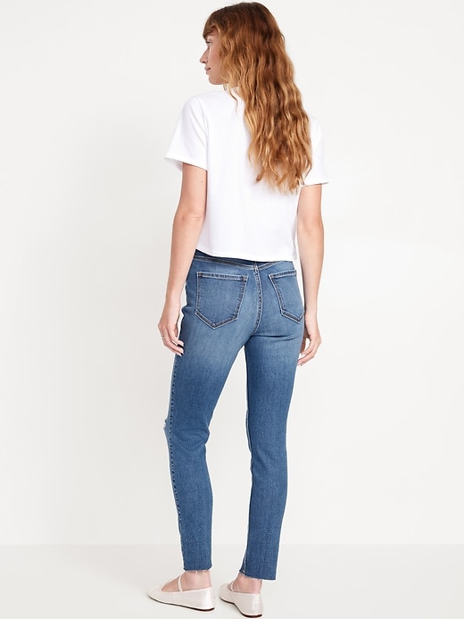 Image number 2 showing, Extra High-Waisted Rockstar 360° Stretch Super-Skinny Jeans
