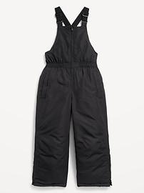 View large product image 4 of 4. Water-Resistant Gender-Neutral Snow-Bib Overalls for Kids