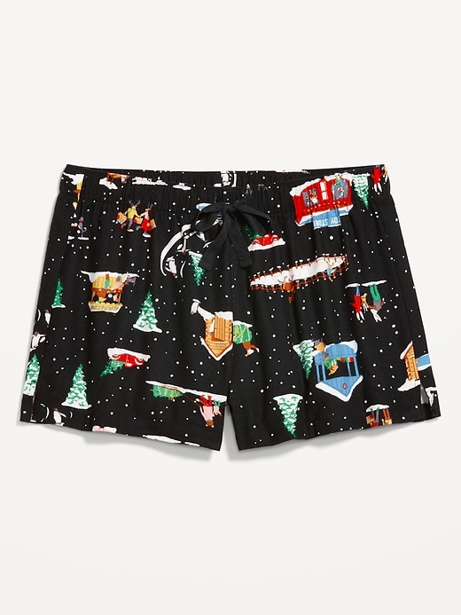 Image number 4 showing, Flannel Pajama Boxer Short