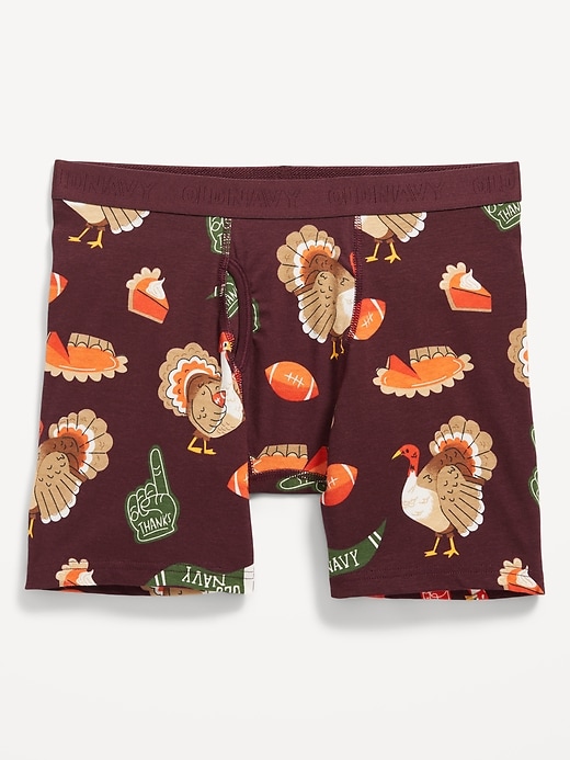 View large product image 1 of 1. Printed Boxer Briefs -- 6.25-inch inseam