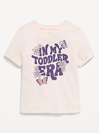 Image number 1 showing, Short-Sleeve Graphic T-Shirt for Toddler Girls