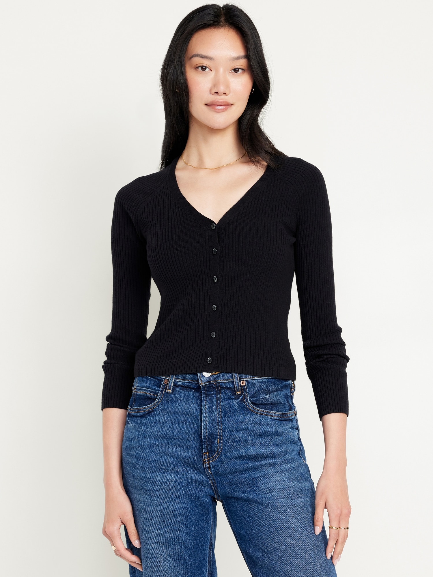 SoSoft Lite Ribbed Crop Cardigan