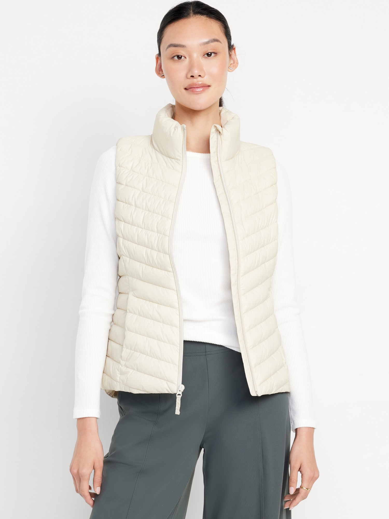 Old navy down vest deals