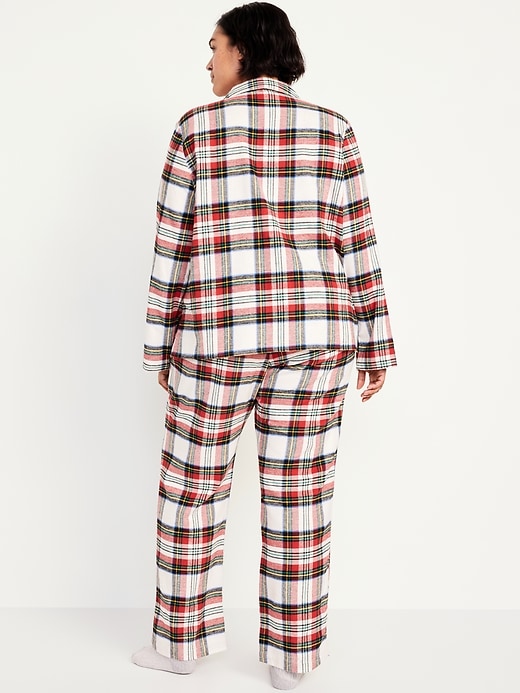 Image number 8 showing, Flannel Pajama Set for Women