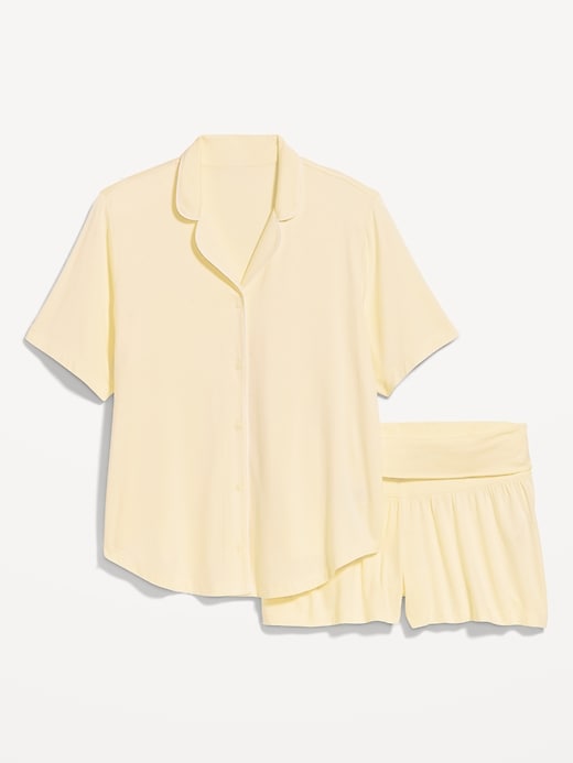 Image number 2 showing, Maternity Knit Pajama Set