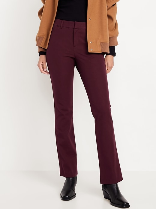 Image number 1 showing, High-Waisted Pixie Flare Pants