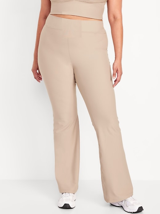 Image number 6 showing, Extra High-Waisted PowerSoft Flare Leggings